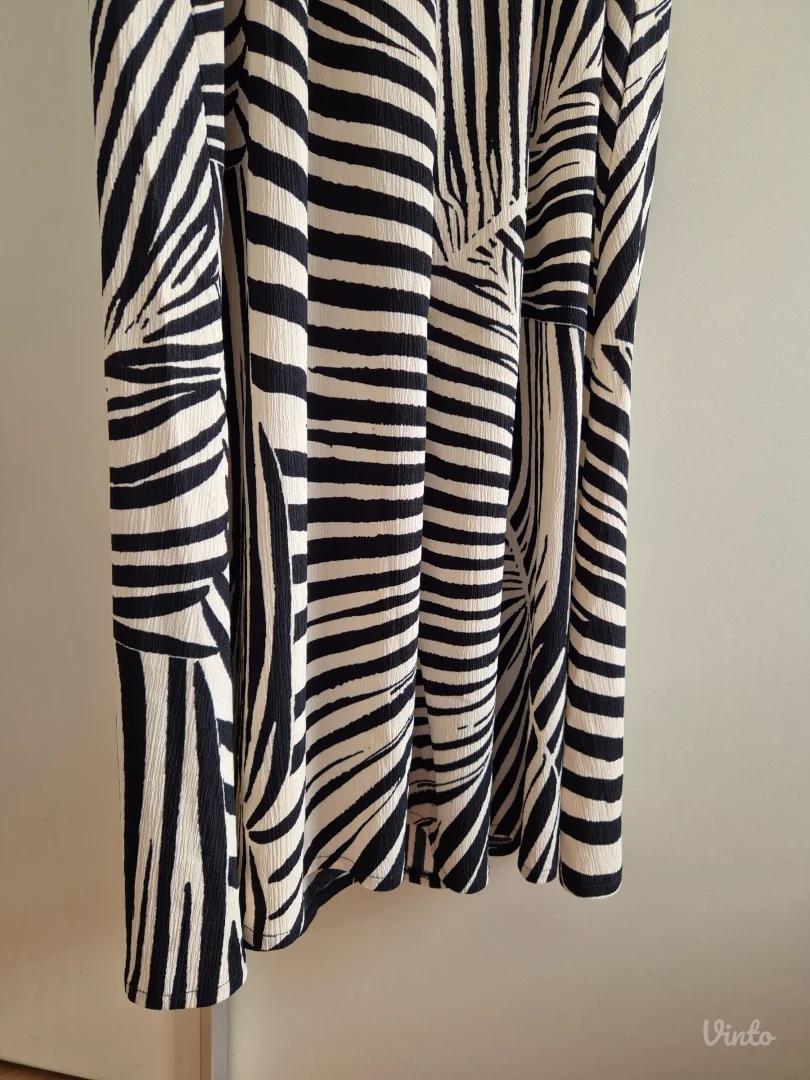 H&M zebra haljina | L