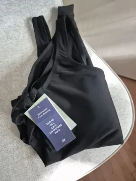 H&M Firm Shape crni kupaći kostim | L