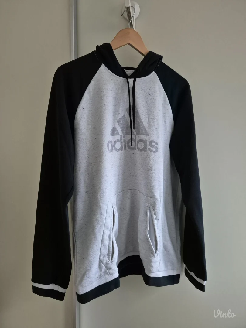 adidas raglan duks | M