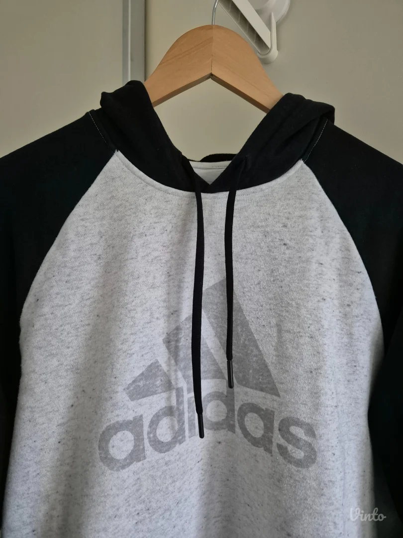 adidas raglan duks | M