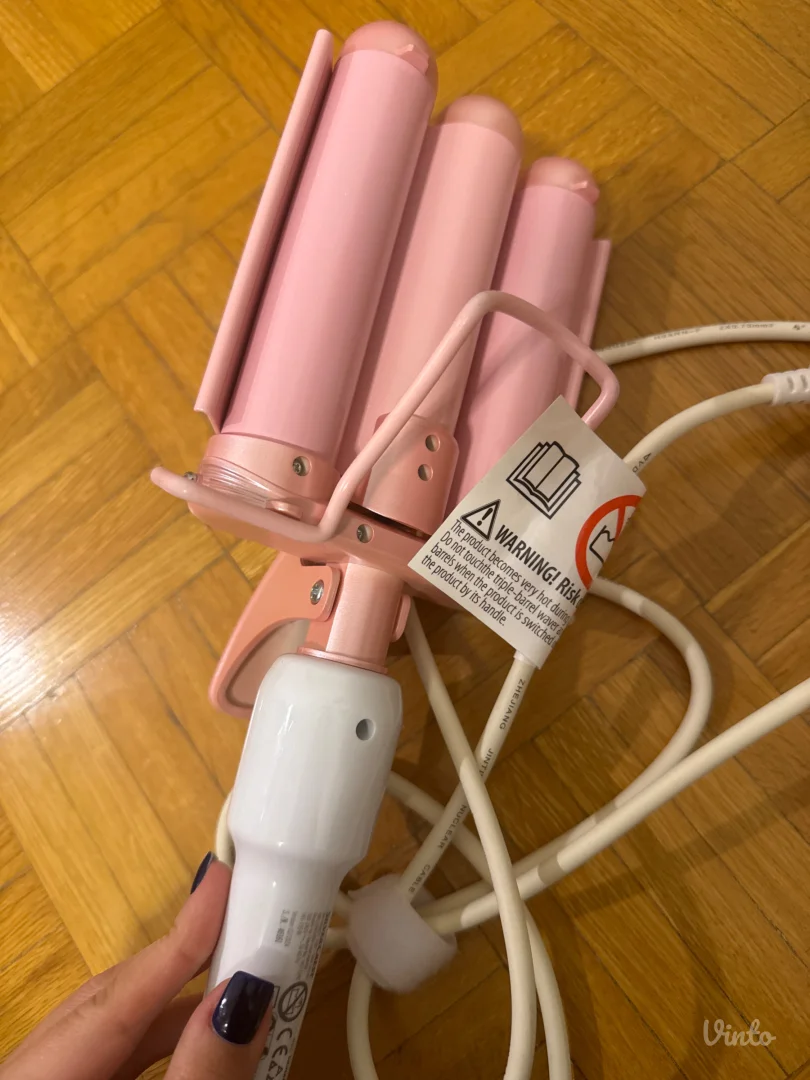 Silver Cast presa za kosu koja pravi talase