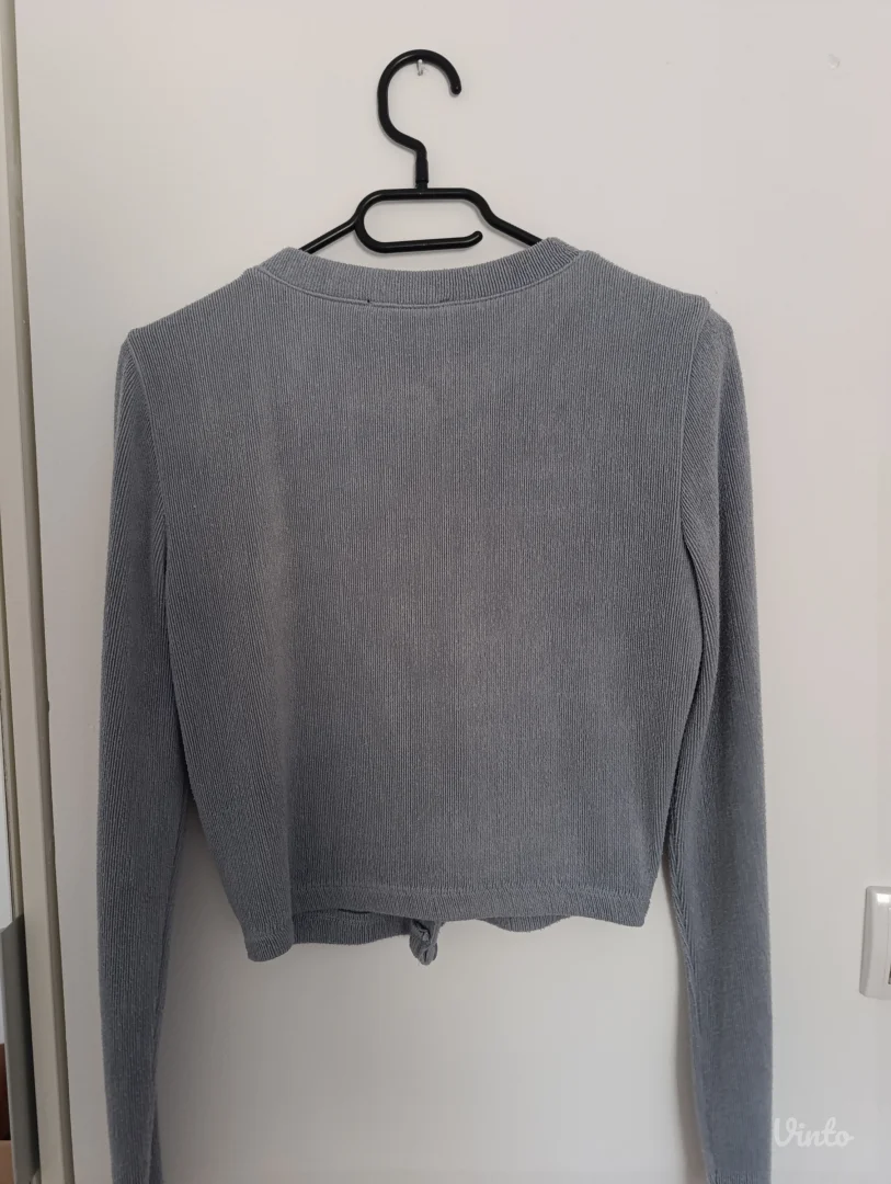 Zara - Sivo-plavi džemperić