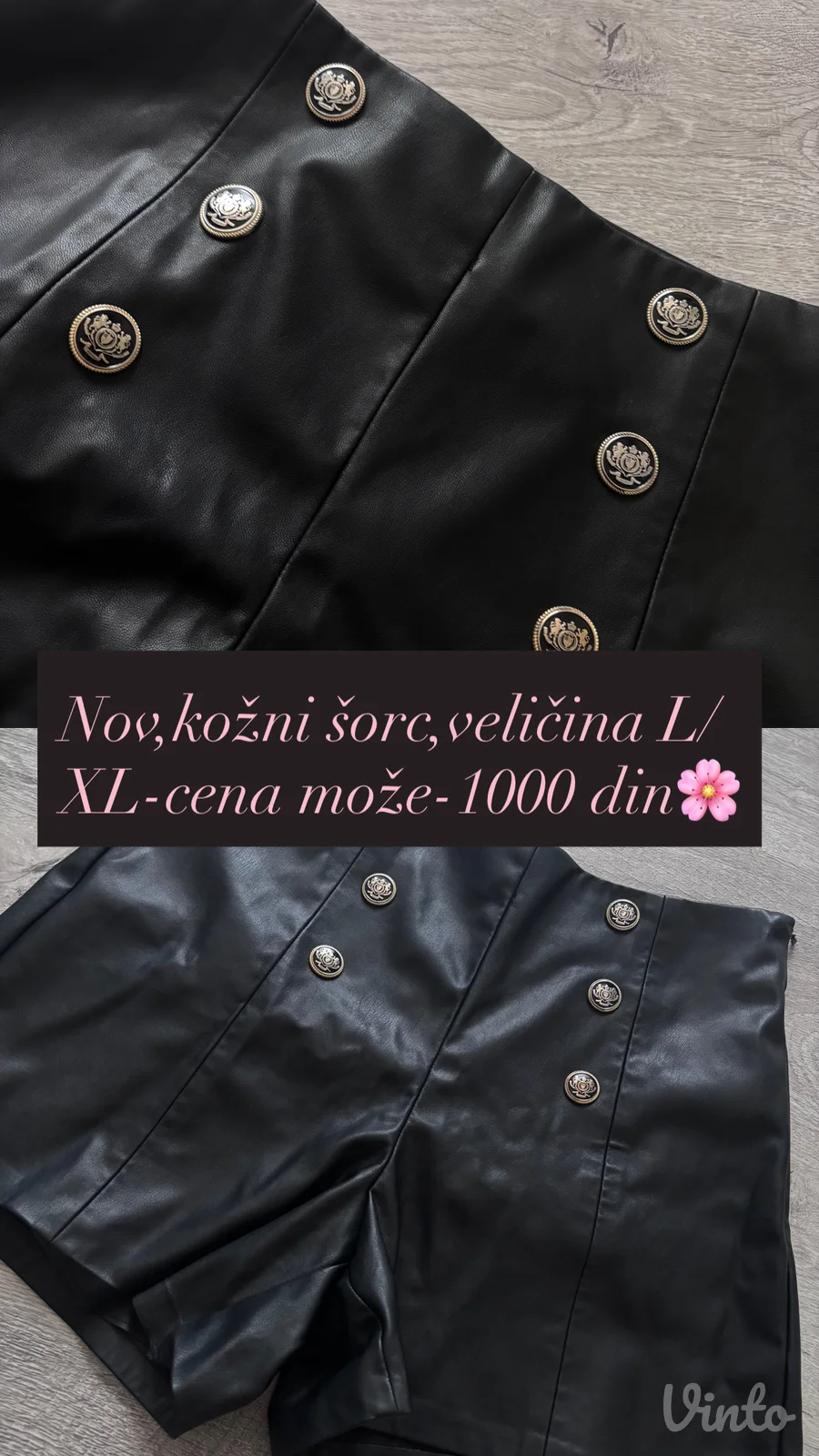 Kožni šorc