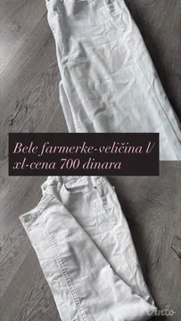 Bele farmerke