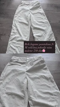 Bele pantalone