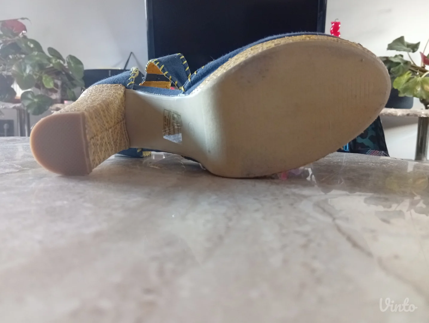 Ed Hardy "Cindy" zenske cipele platforme, Y2K Stil