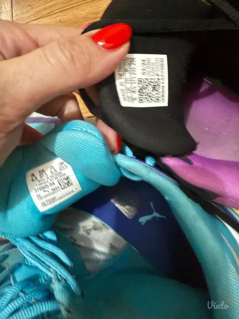 Puma i Adidas patike 23,5cm gaziste