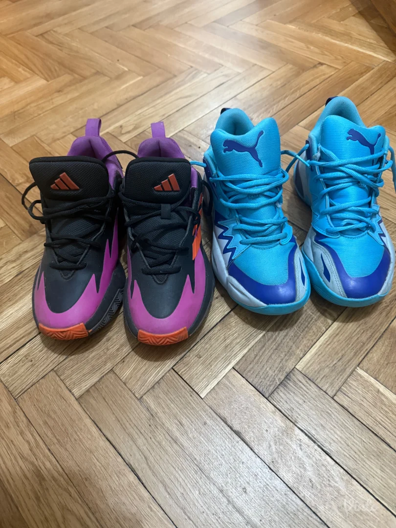 Puma i Adidas patike 23,5cm gaziste