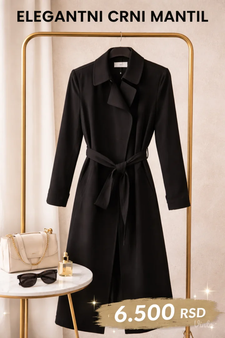 Mango mantil sa etiketom