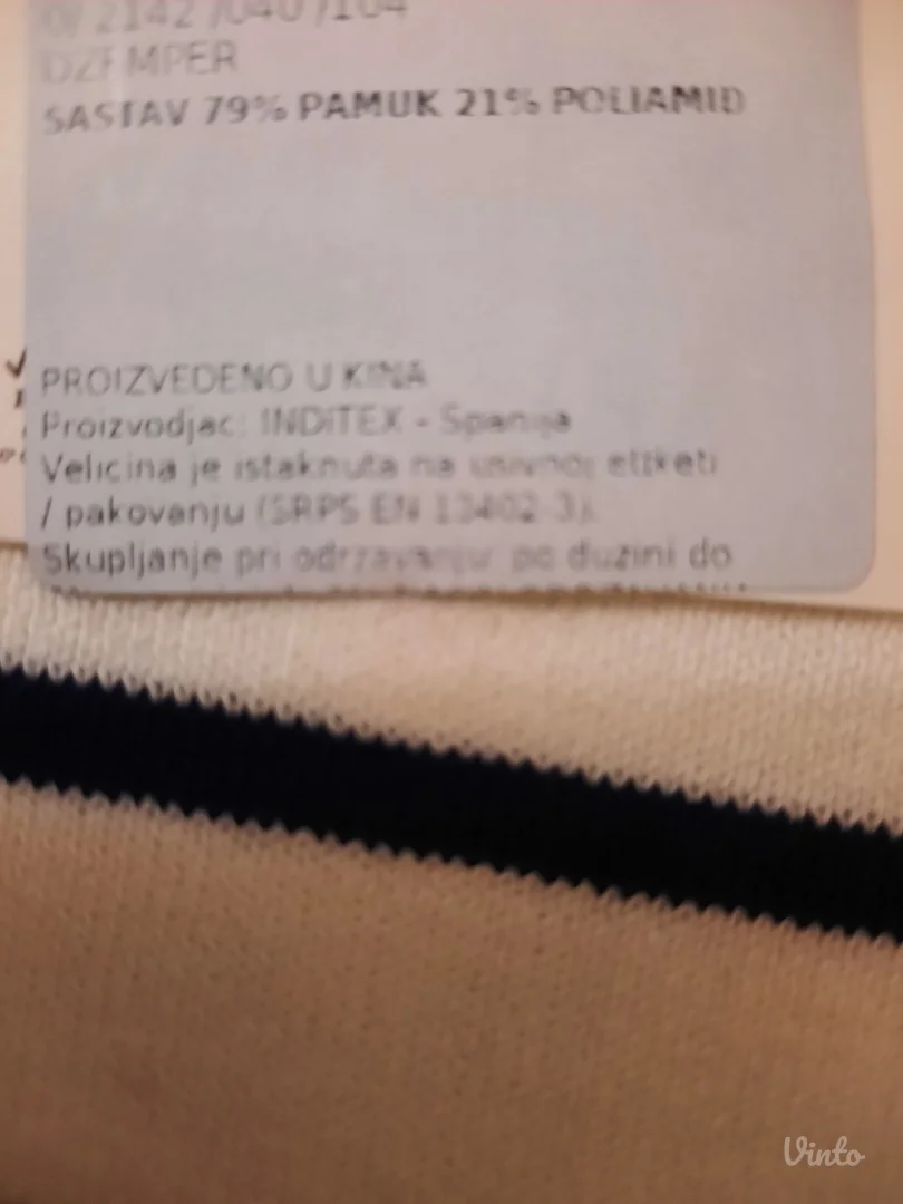 Zara majica bluza sa etiketom