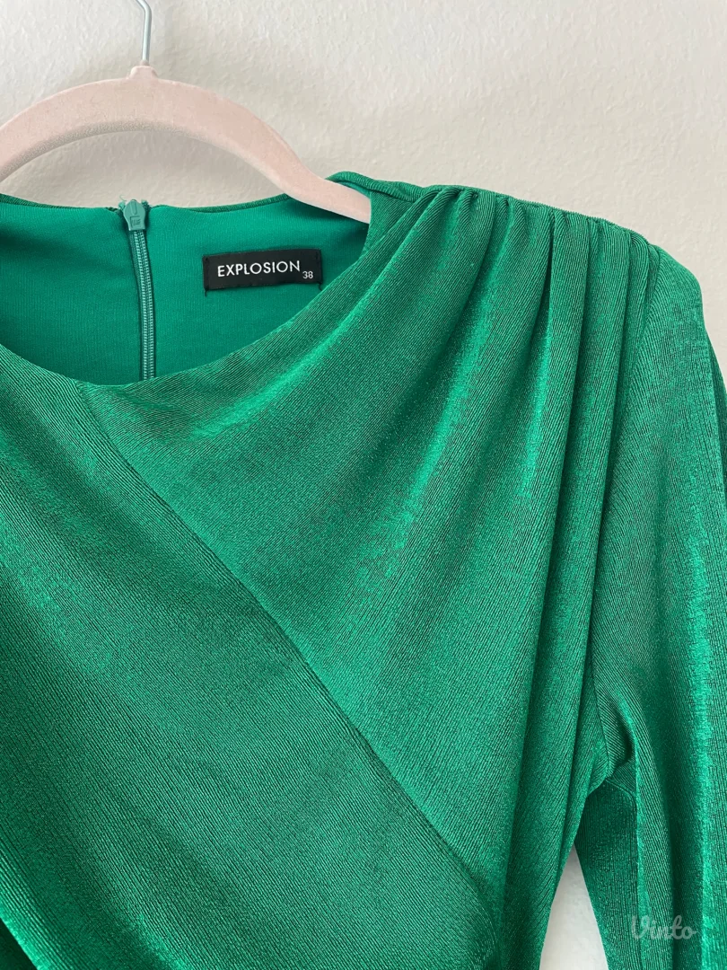 Kratka zelena haljina