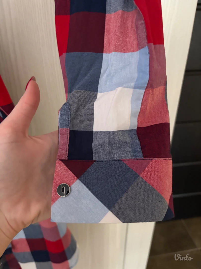 Karirana haljina kosulja