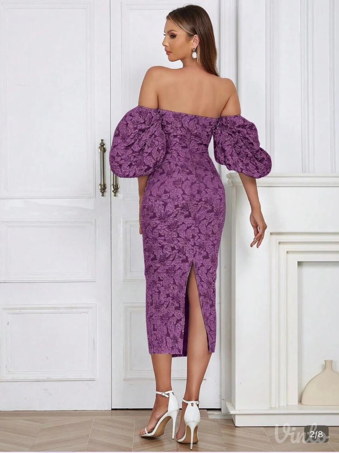 Nova elegantna midi haljina