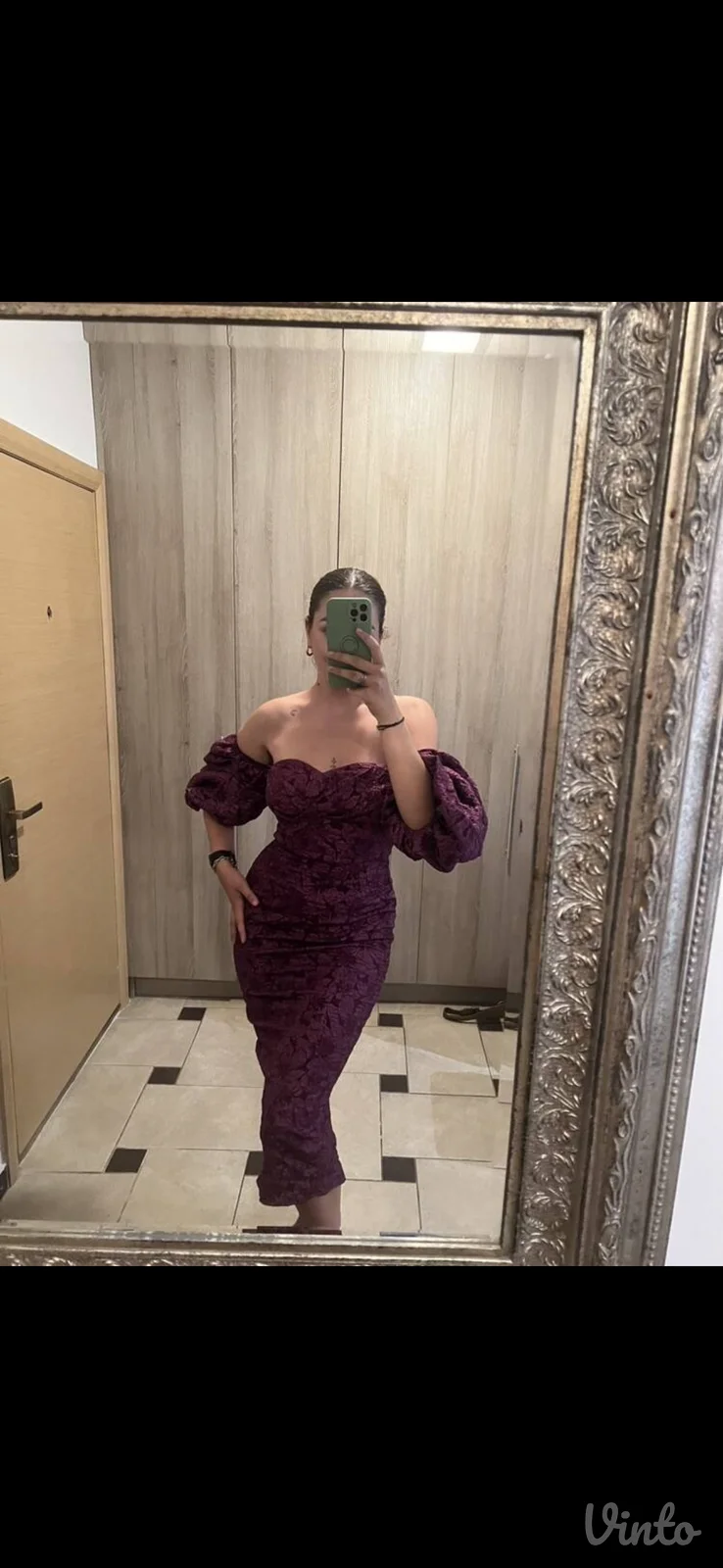Nova elegantna midi haljina