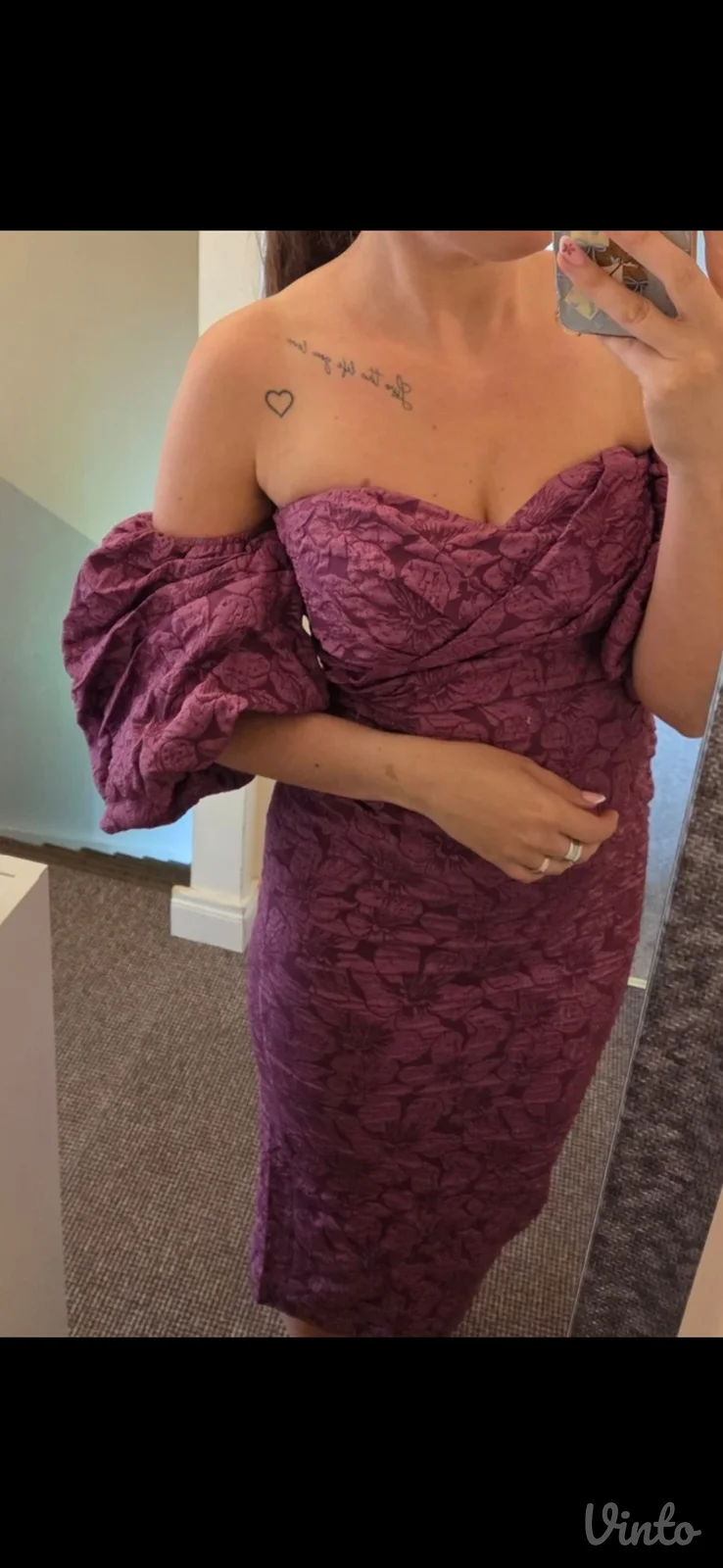 Nova elegantna midi haljina