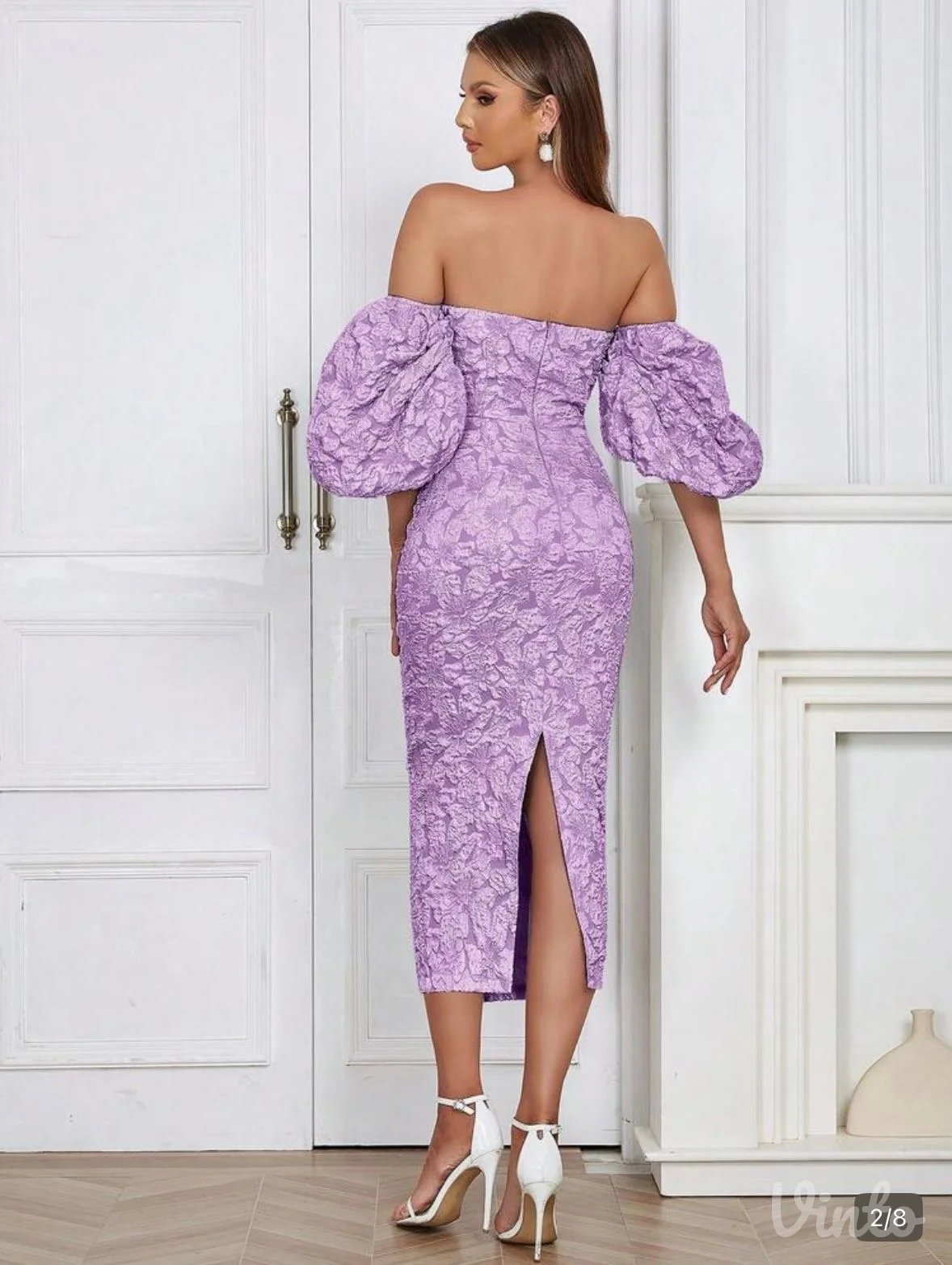 Nova elegantna midi haljina
