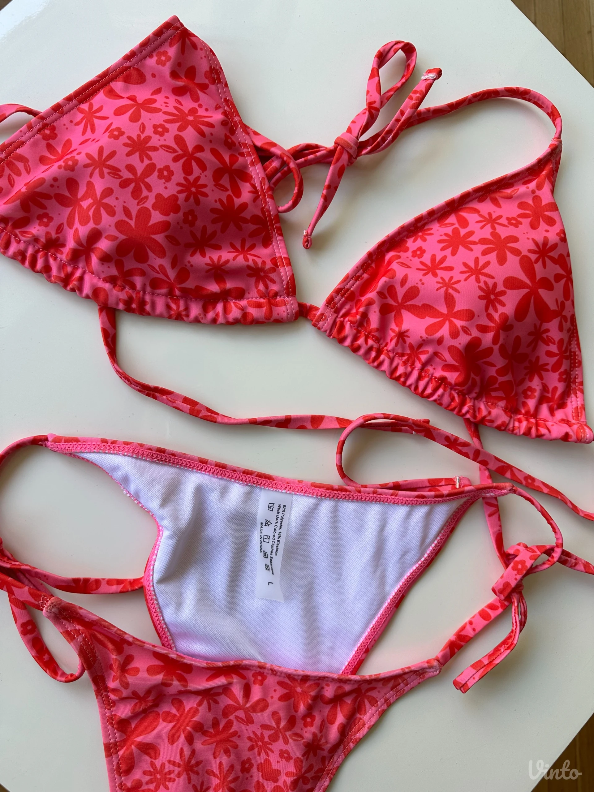 NOVO cvetni bikini set