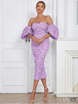 Nova elegantna midi haljina