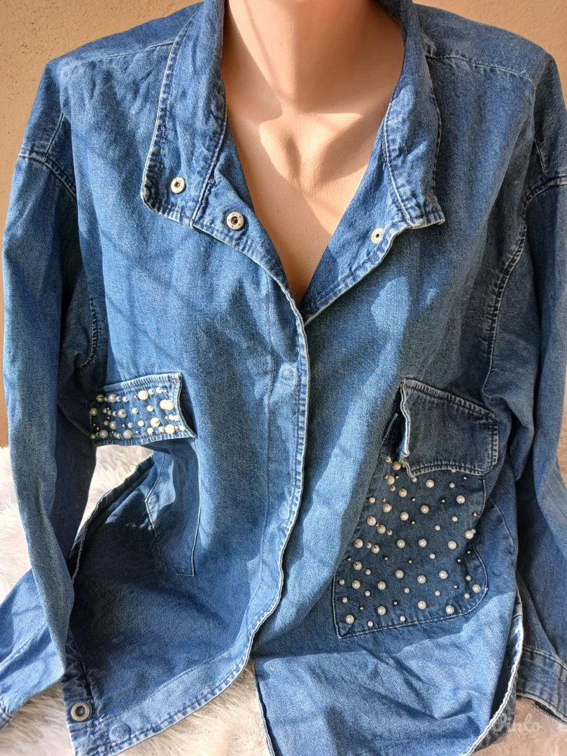 Oversized texas jakna