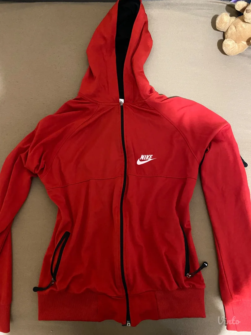 Nike- crveni zip duks