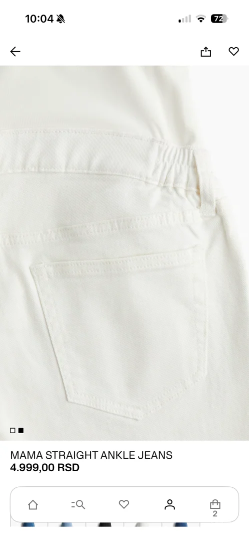 H&m trudnicke farmerke