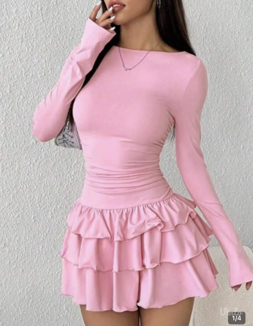 Roze haljina ( S veličina)