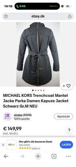 Original teget Michael Kors jakna za proleće M