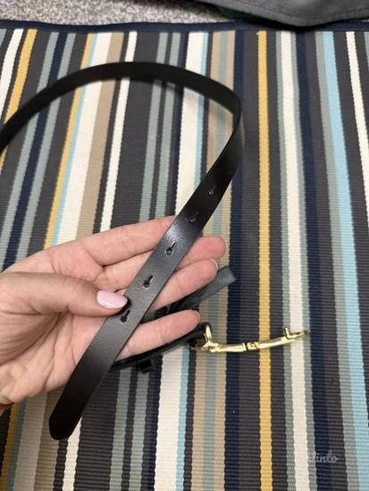 Original nov Massimo Dutti kozni kais L