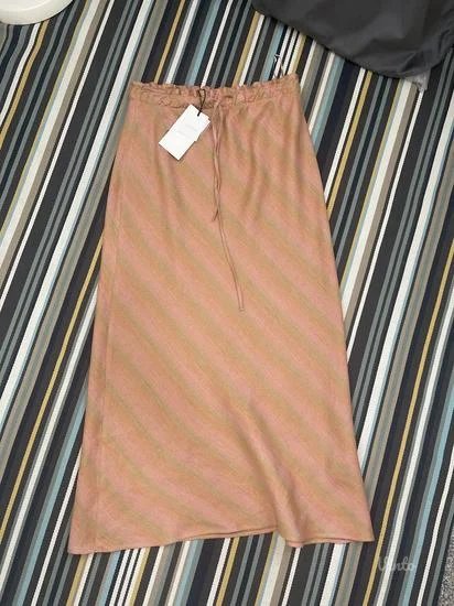 Nova Zara lanena suknja sa etiketom S M