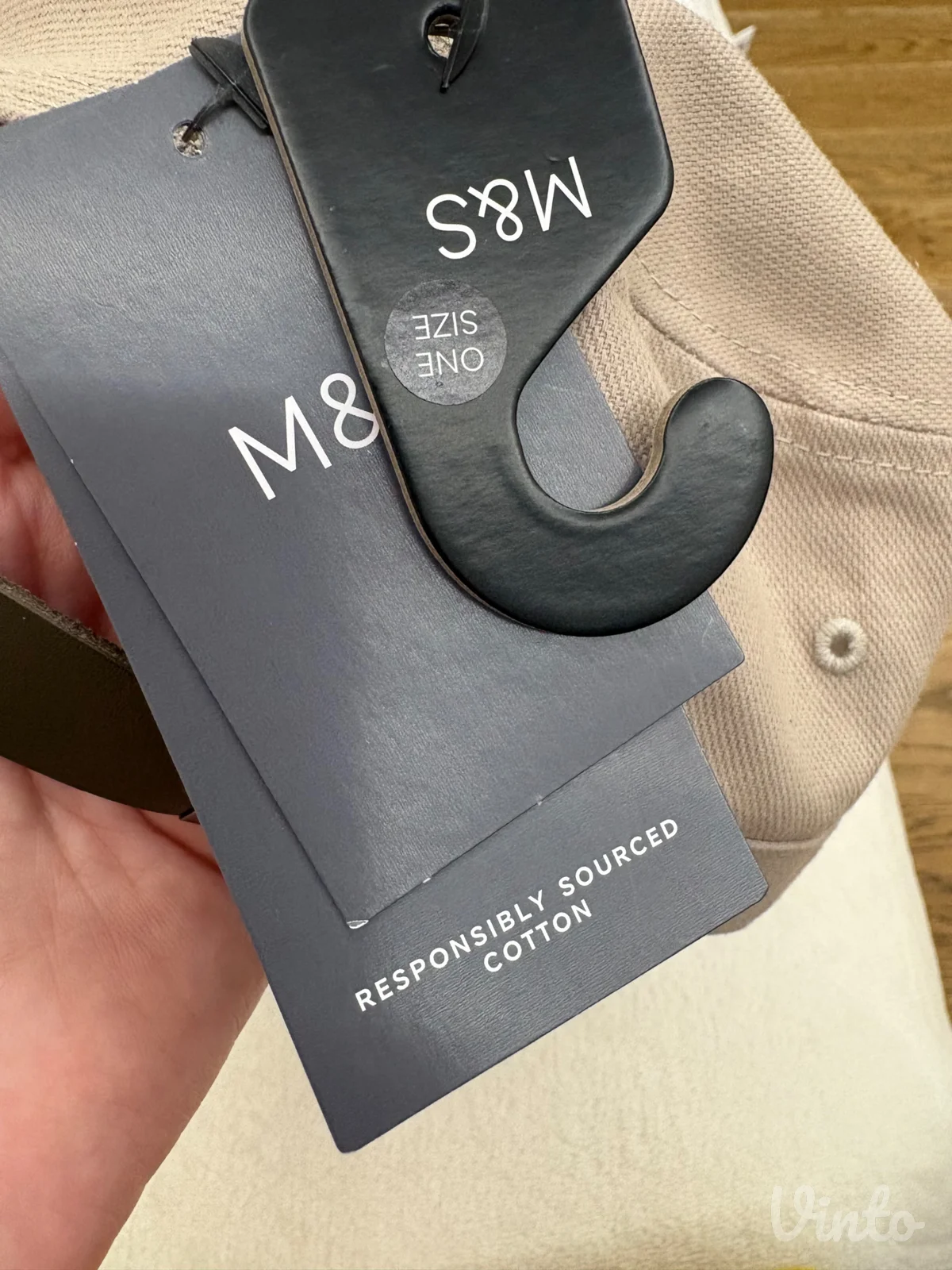 Nova Marks & Spencer (M&S) cadet kapa – bež, sa etiketom, one size