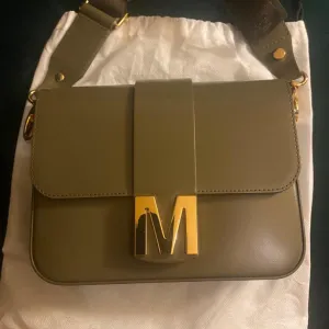 Mona kožna torba - maslinastozelena - nova bez etikete