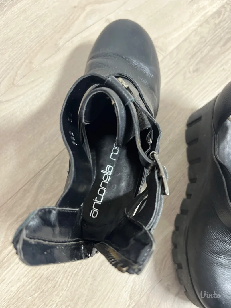 Antonella Rosi baletanke, kožne sa visokim potpeticama