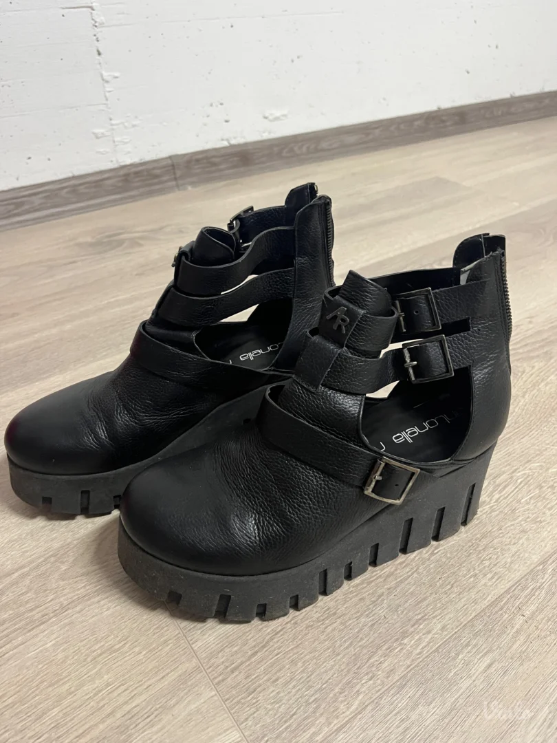 Antonella Rosi baletanke, kožne sa visokim potpeticama