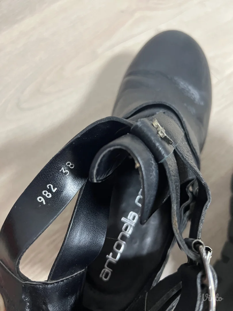 Antonella Rosi baletanke, kožne sa visokim potpeticama