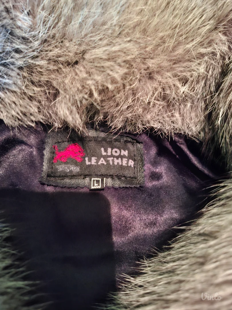 Lion leather kožna jakna