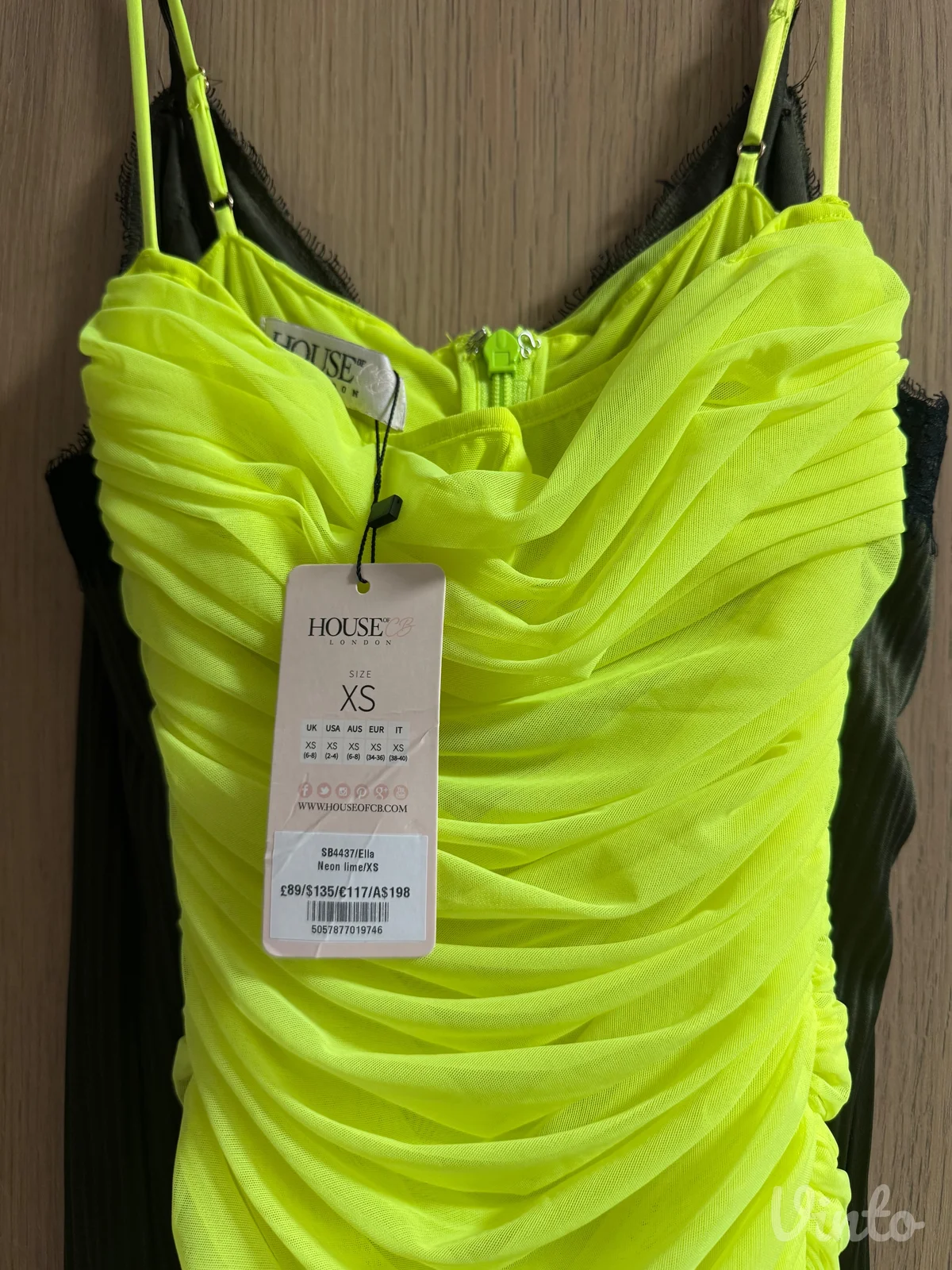 Neon Green Mini House of cb haljina