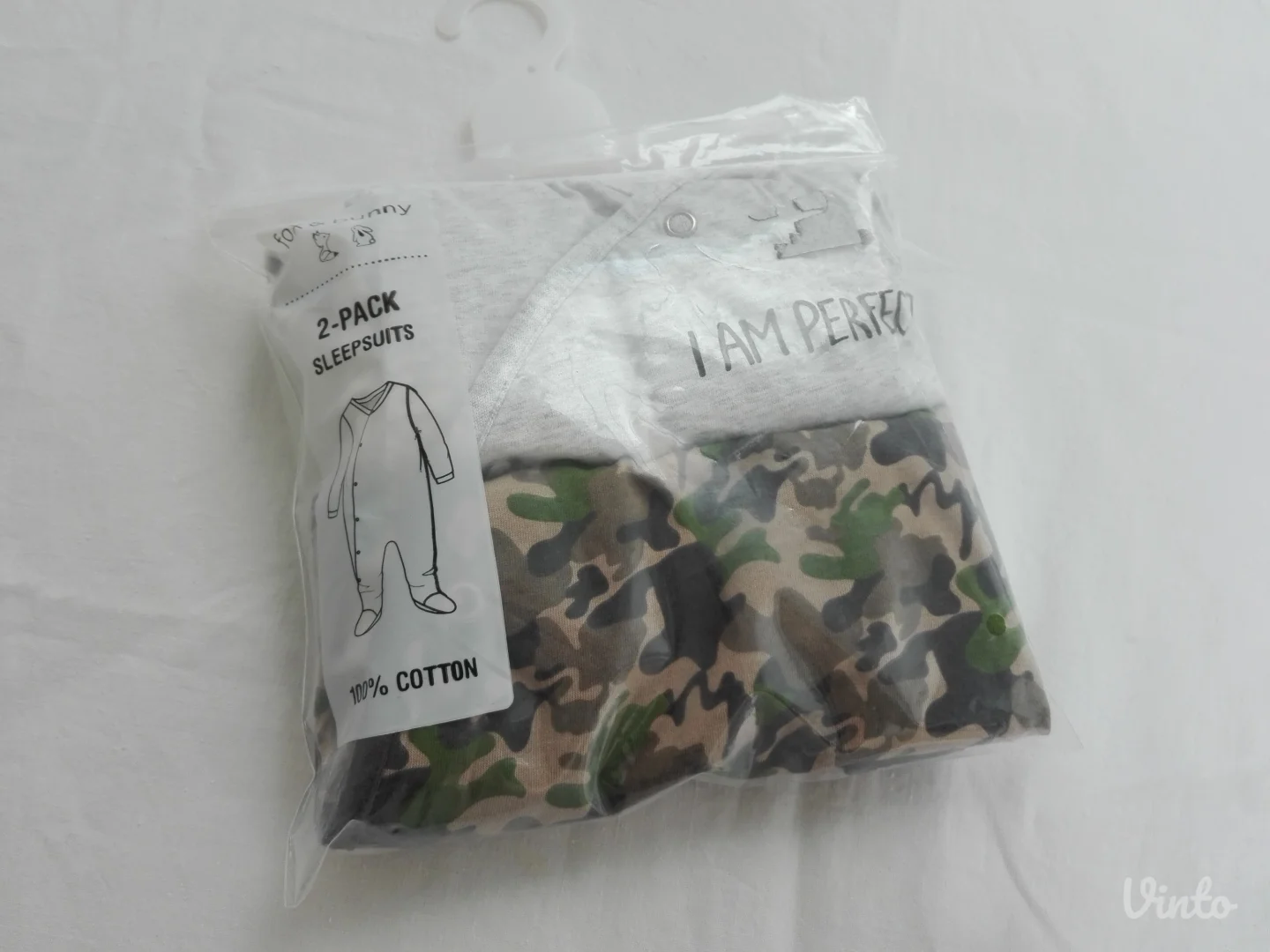 Sinsay 100% pamuk zeke sa stopama za bebe NOVO