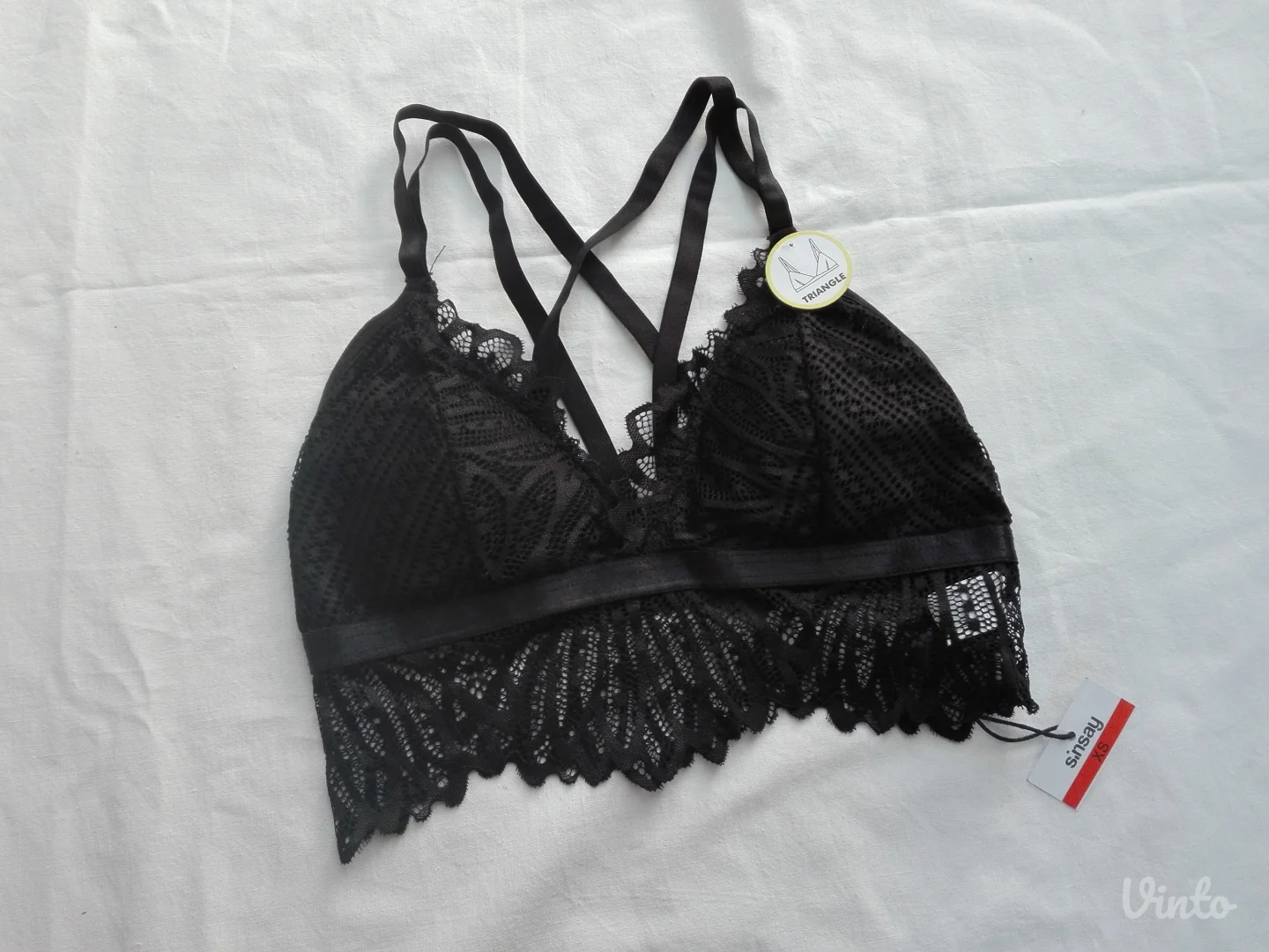 Sinsay cipkani bralette grudnjak NOVO
