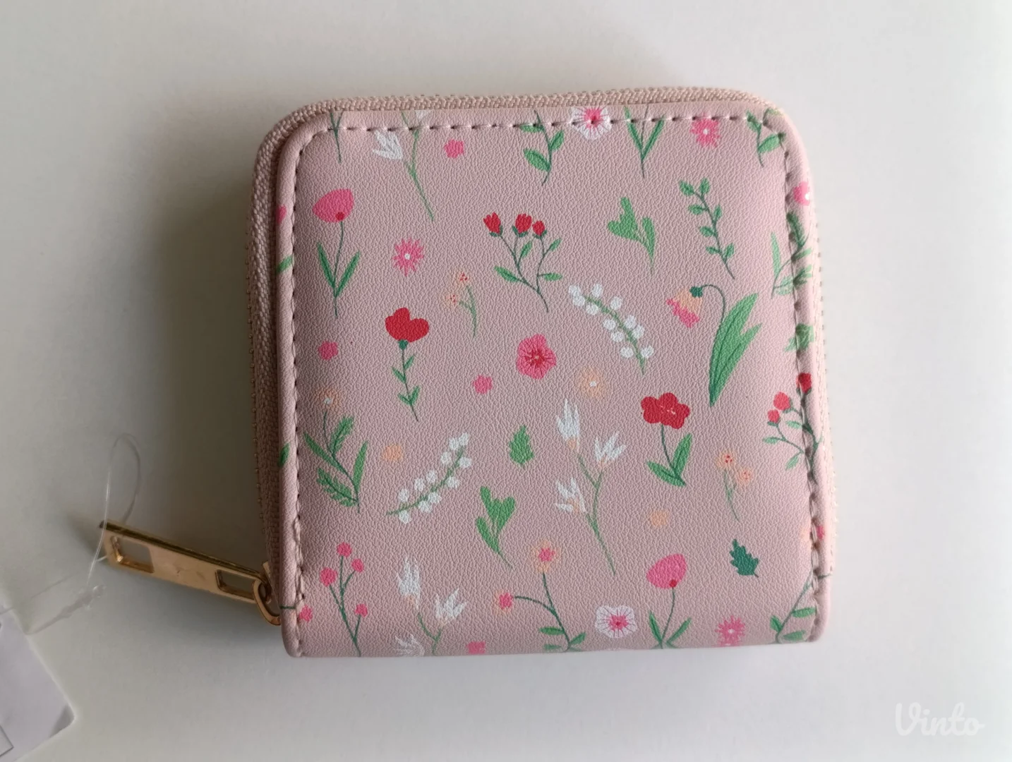Sinsay cvetni roze novcanik NOVO