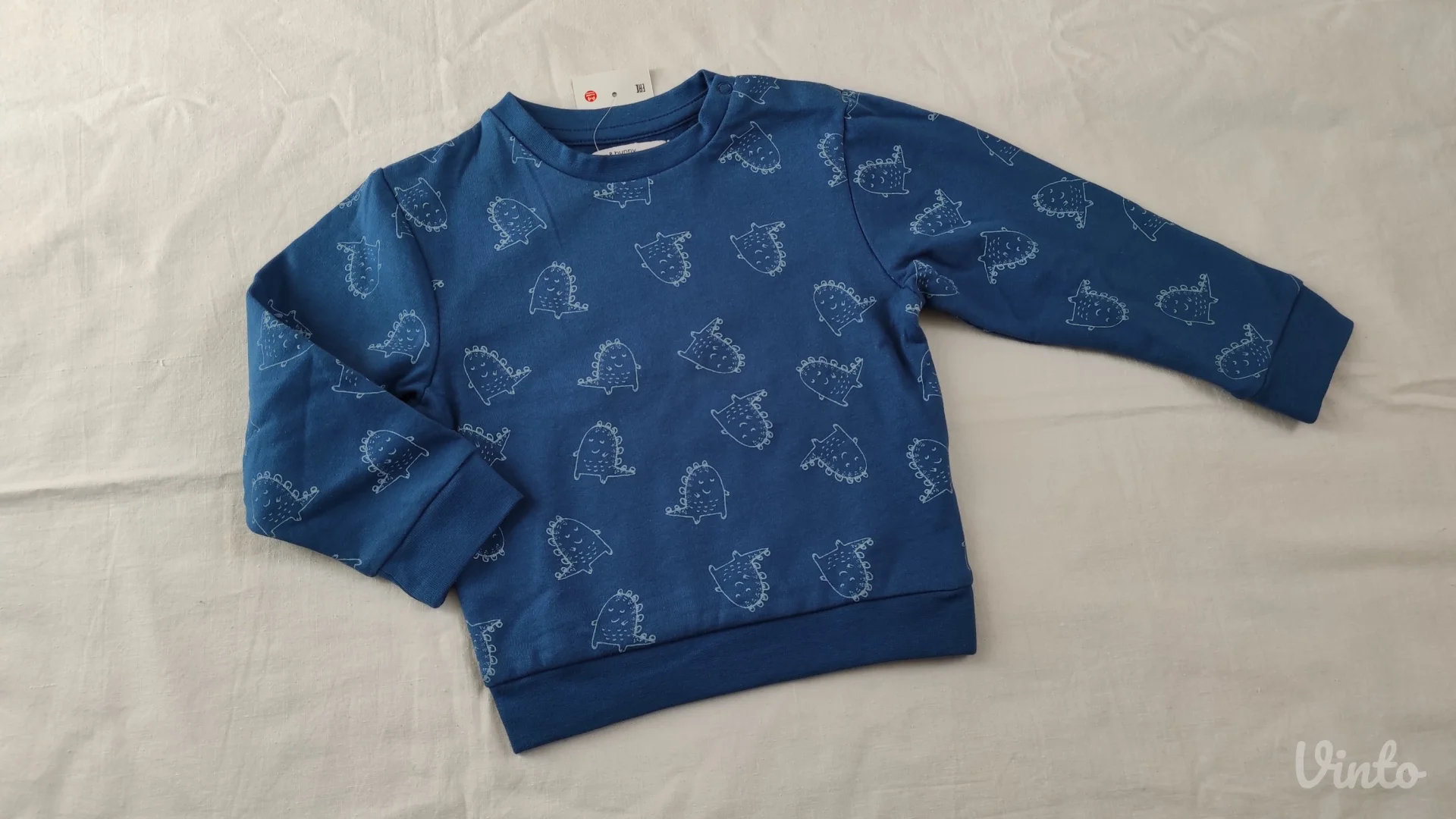 Fox and bunny 100% pamuk duks NOVO