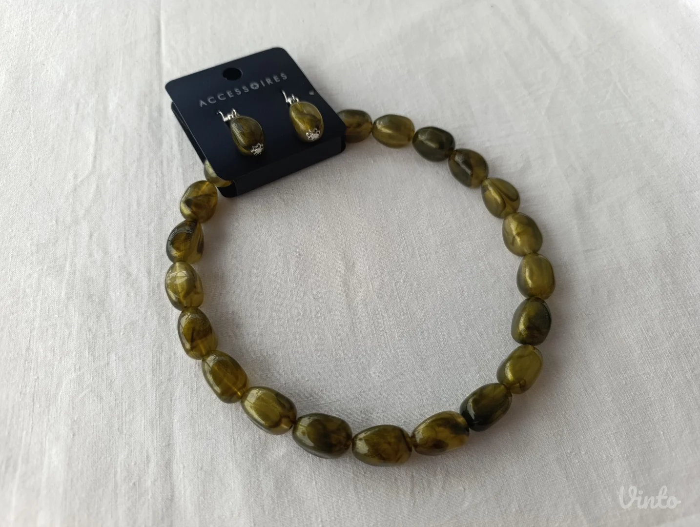 Set ogrlica i minđuše NOVO