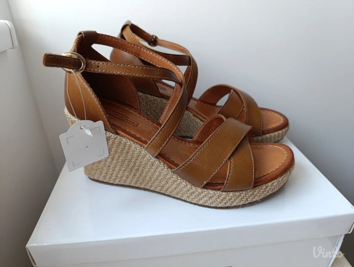 5th Avenue sandale - prava koža NOVO sa etiketom