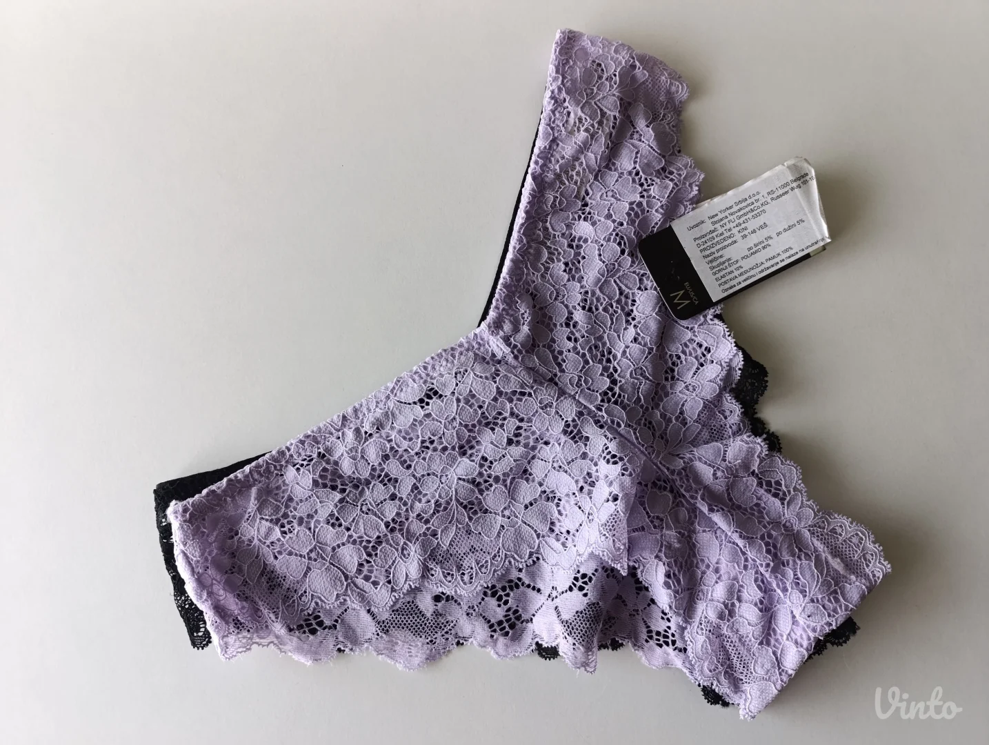 Tri para sexy čipkanih gaćica NOVO sa etiketama