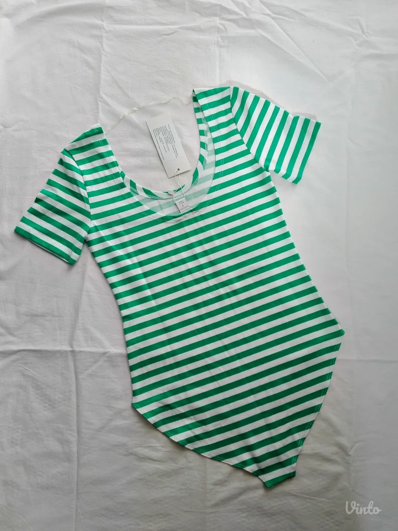 Amisu pamučni body na pruge NOVO