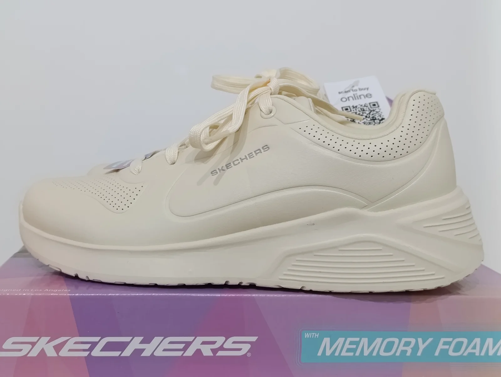 SKECHERS Uno Lite Beige patike NOVO sa etiketom