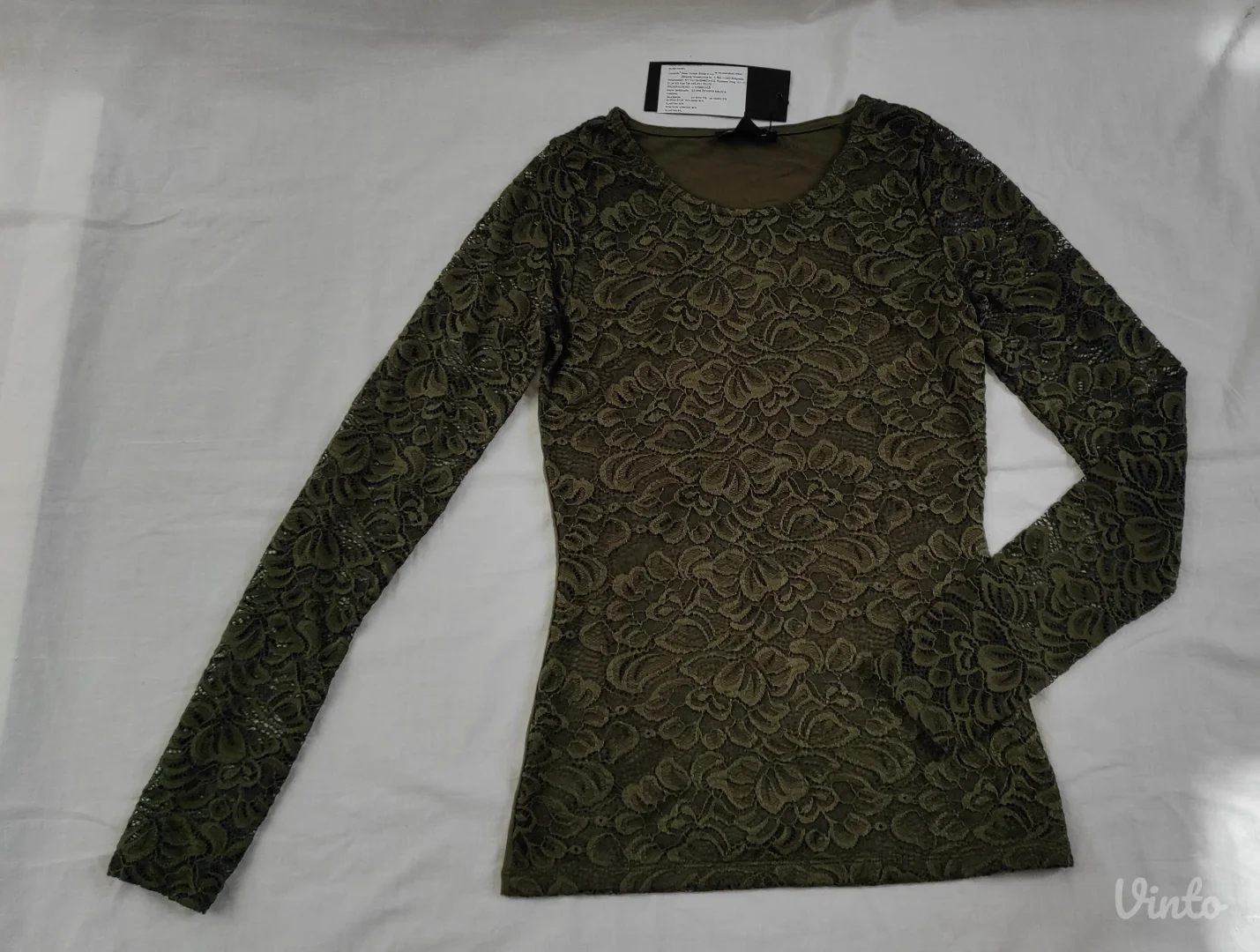 Amisu čipkana bluza NOVO sa etiketom