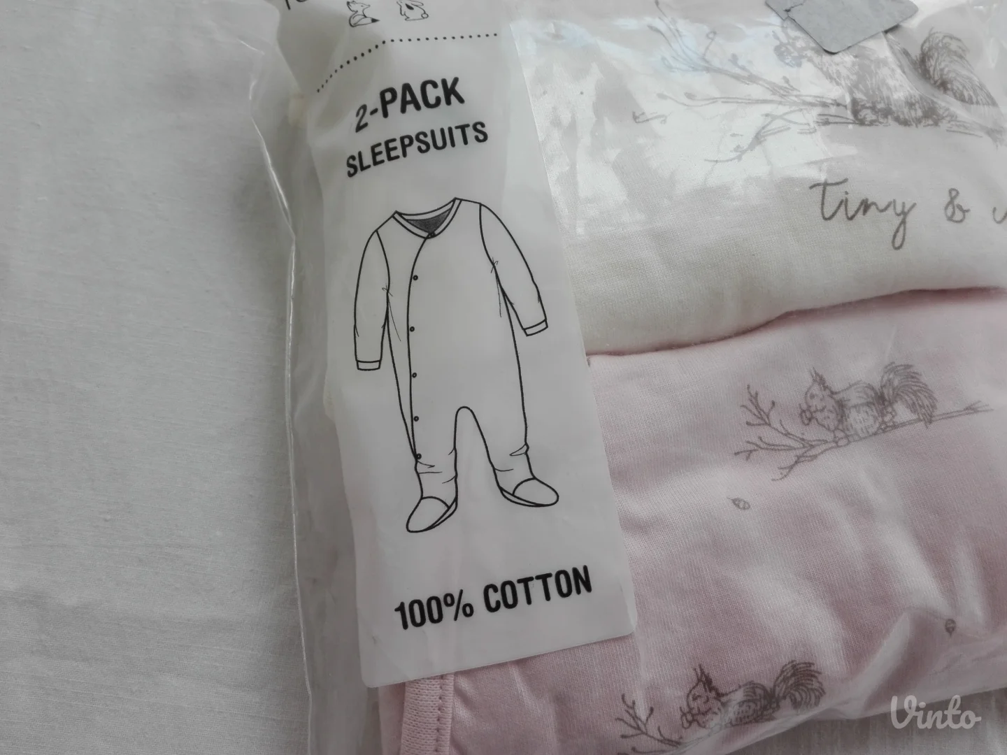 Sinsay 100% pamuk zeke sa stopama za bebe NOVO