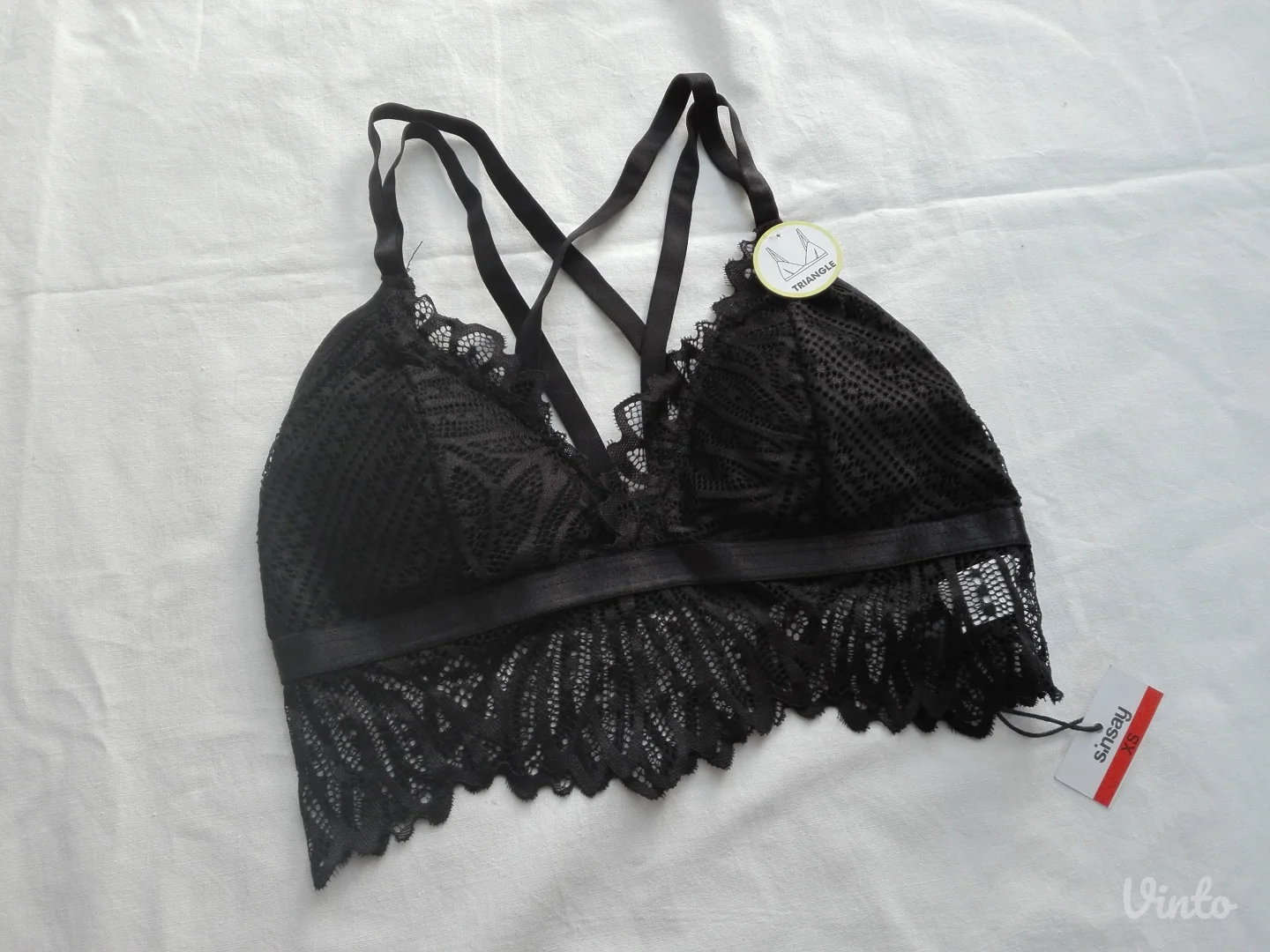 Sinsay cipkani bralette grudnjak NOVO