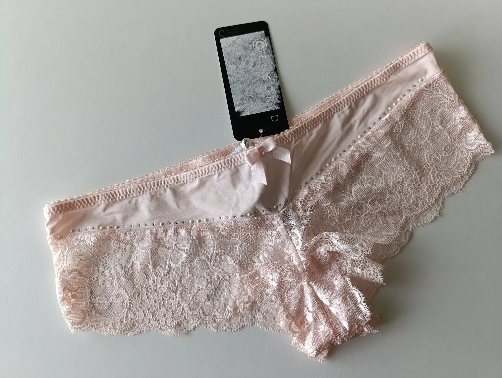 Censored New Yorker tri para sexy gaćica (sa etiketama)