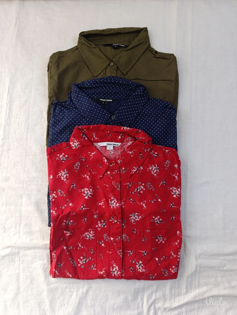 Tally Weijl - tri košulje od viskoze LOT